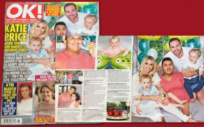 Thomas the Tank Engine Ride – Katie Price Birthday Party