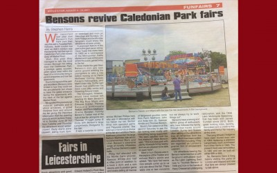 Caledonian Park Funfair – In the News
