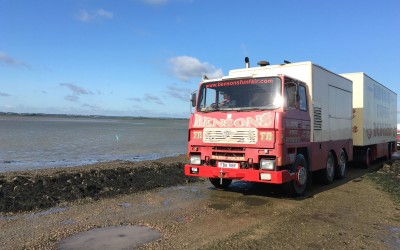 On the road to Osea Island
