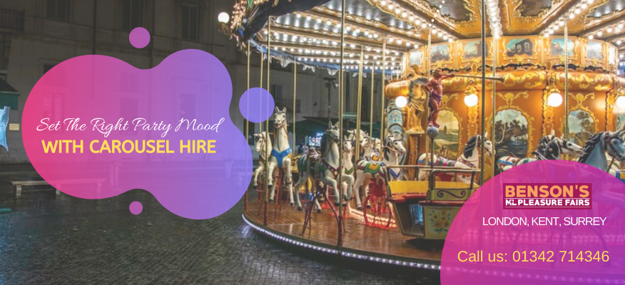 Set The Right Party Mood With Carousel Hire