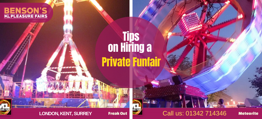Tips on Hiring a Private Funfair – How to Make It Extreme