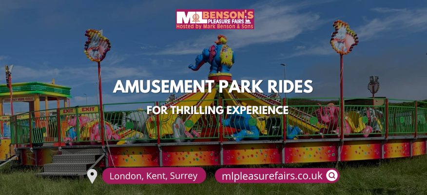 Three Common Types of Amusement Park Rides For Thrilling Experience